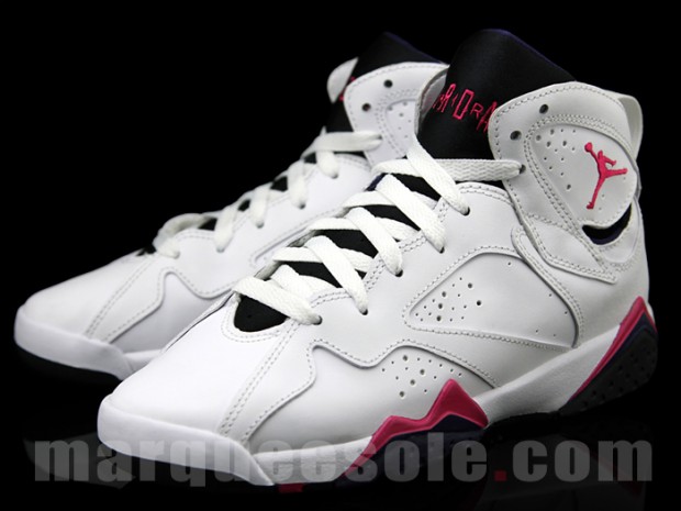 jordan 7 pink and white