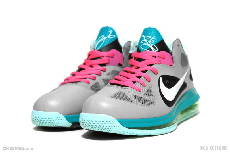 lebron 9 south beach low