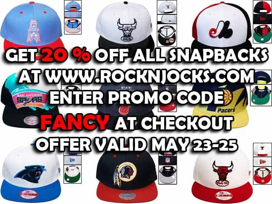 Rock-N-Jocks 20% Off All Snapbacks