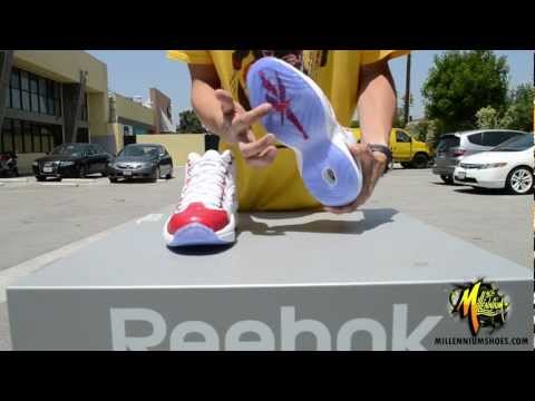Video: Reebok Question Mid ‘White/Pearlized Red’ at Millennium Shoes