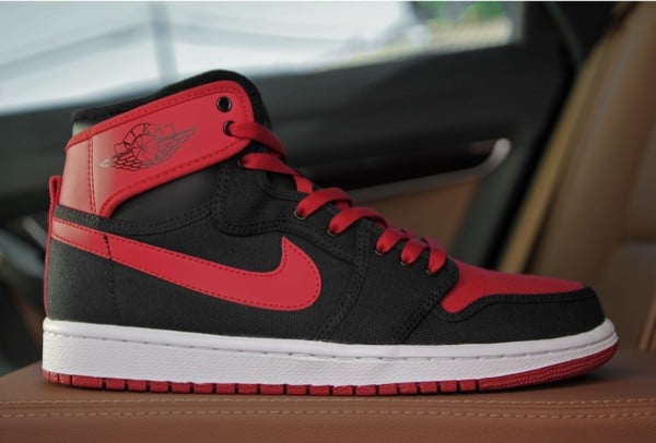 Air Jordan 1 Retro KO Hi ‘Black/Varsity Red-White’ - Final Look