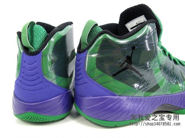 Air Jordan 2012 Lite 'Green/Black-Purple'