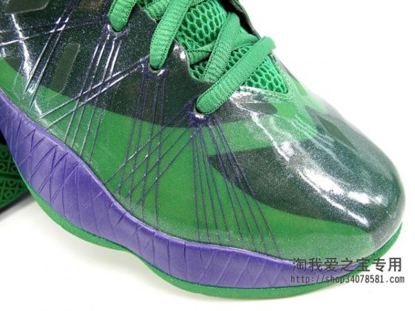 Air Jordan 2012 Lite 'Green/Black-Purple'