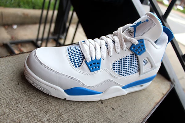 jordan 4 military blue 1989