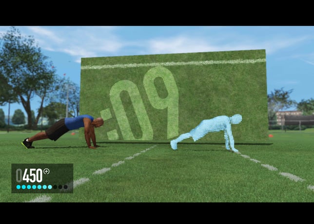 Introducing Nike+ Kinect Training