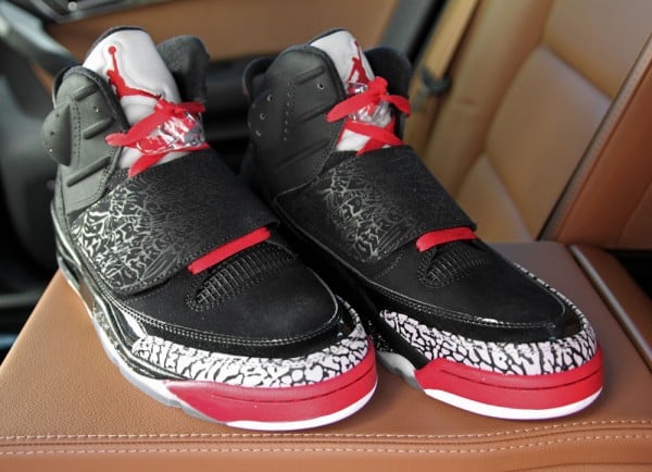 Jordan Son of Mars ‘Black/Varsity Red-Cement Grey-White’ - Final Look