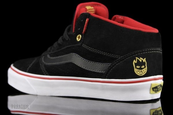 Spitfire x Vans TNT 5 Mid 'Black'