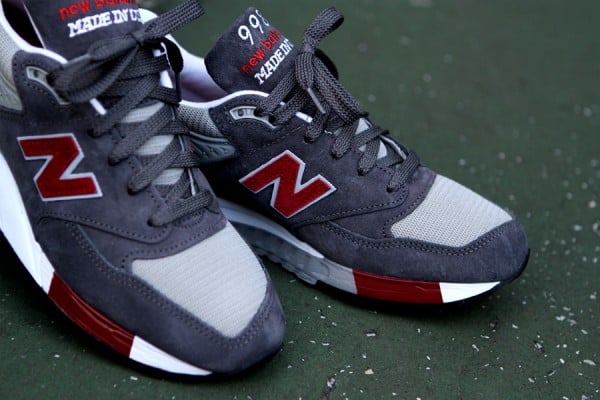 New Balance 998 'Grey/Red'