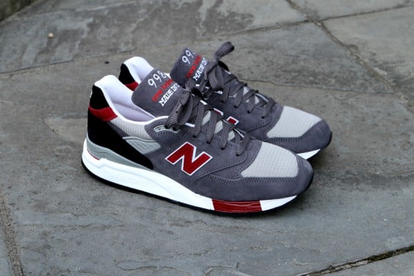 new balance 998 grey red