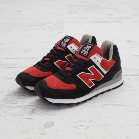 New Balance US574 'Navy/Red-White'