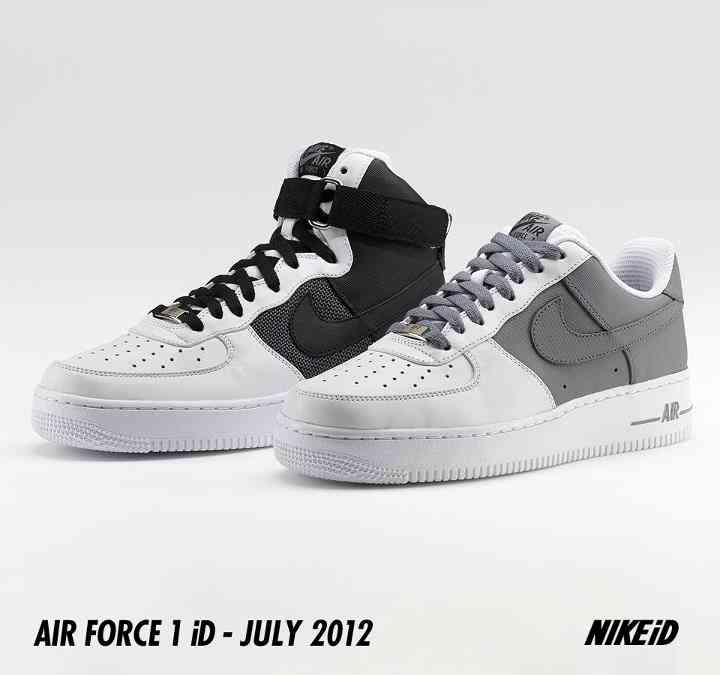 Nike Air Force 1 iD Tactical Mesh and Tactical Grip Leather – July 2012