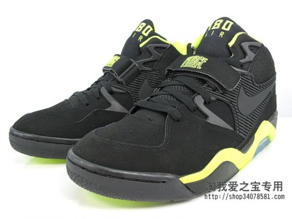 Nike Air Force 180 'Black/Volt' - Another Look
