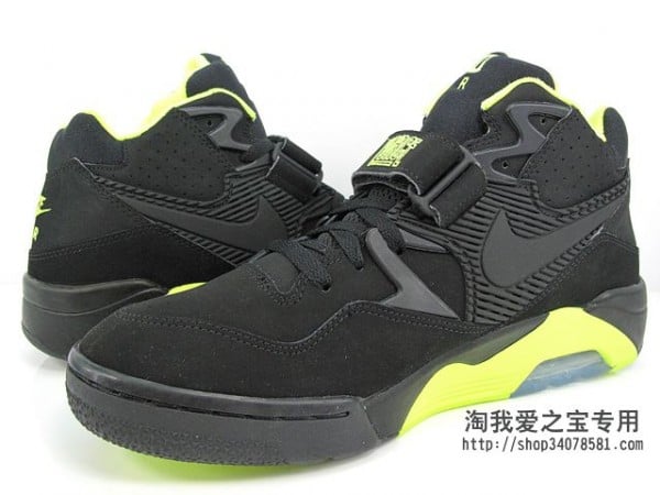 Nike Air Force 180 'Black/Volt' - Another Look