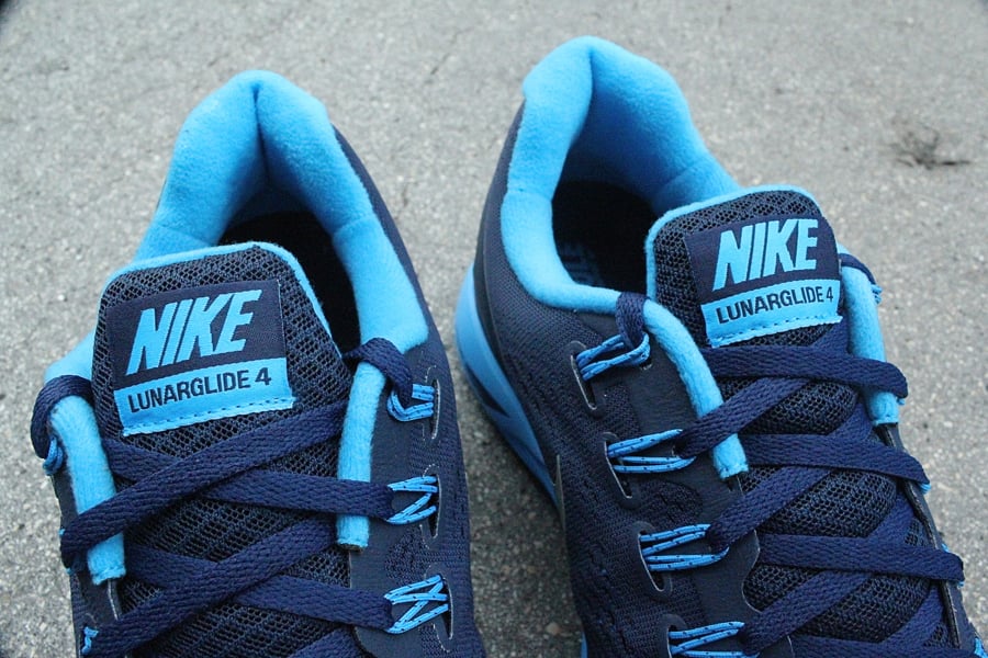 Nike LunarGlide+ 4 ‘Midnight Navy/Reflective Silver-Blue Glow’ at Mr. R Sports