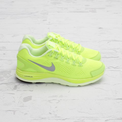 Nike LunarGlide+ 4 ‘Volt/Reflective Silver’ at Concepts