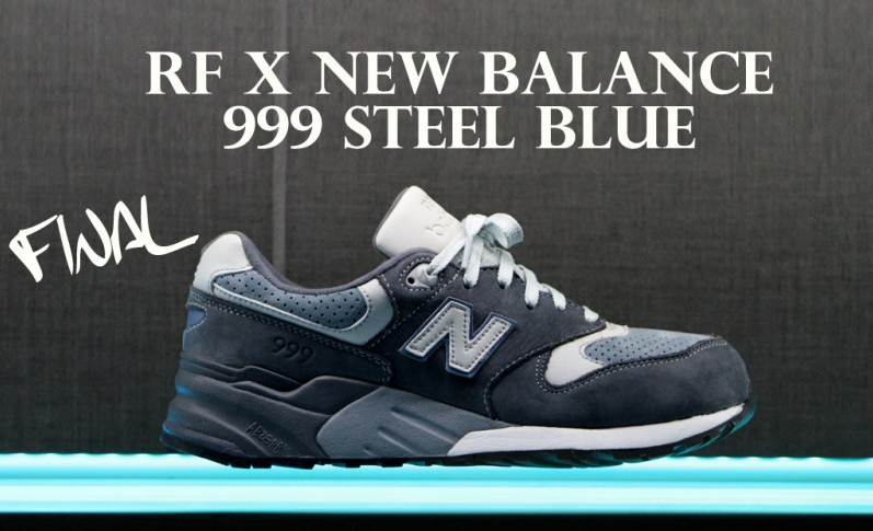 Ronnie Fieg x New Balance 999 'Steel Blue' Samples | SneakerFiles