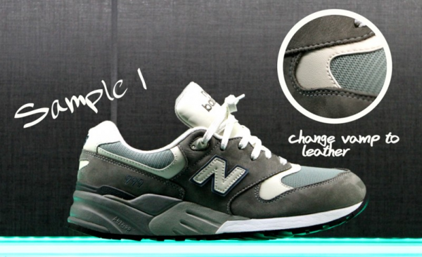 Ronnie Fieg x New Balance 999 'Steel Blue' Samples