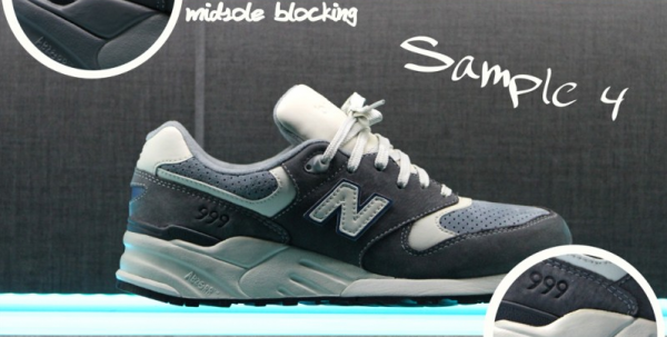 Ronnie Fieg x New Balance 999 'Steel Blue' Samples