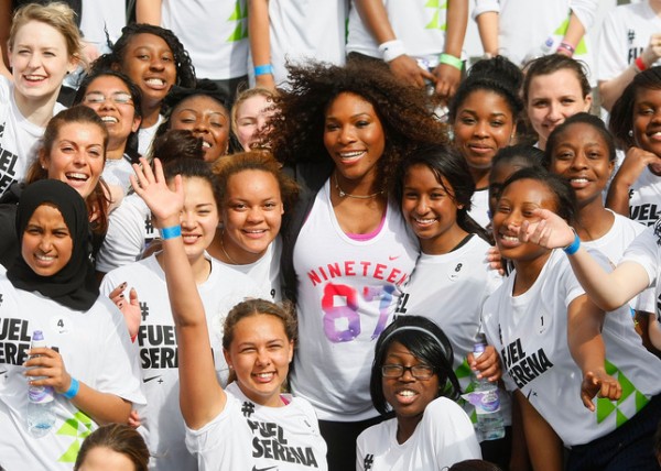 Serena Williams Inspires Girls to #MAKEITCOUNT