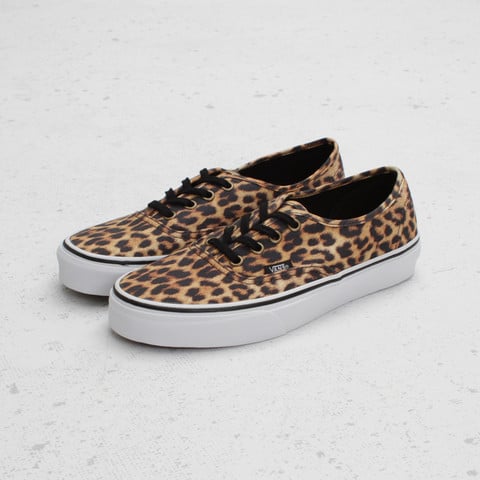 vans k authentic leopard