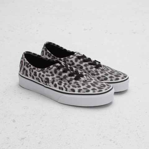 Vans Authentic Leopard 'Black/White'