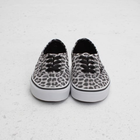 Vans Authentic Leopard 'Black/White'