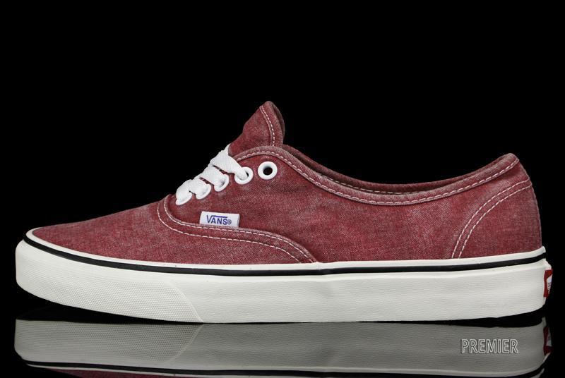 Vans Authentic Washed ‘Rio Red’