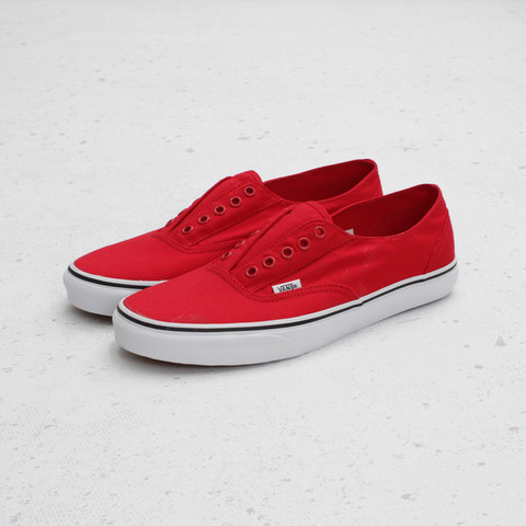 Vans Era Laceless 'Red/True White'