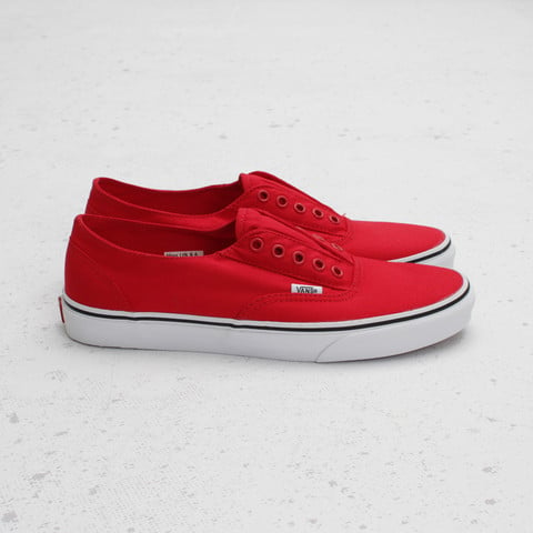 Vans Era Laceless 'Red/True White'