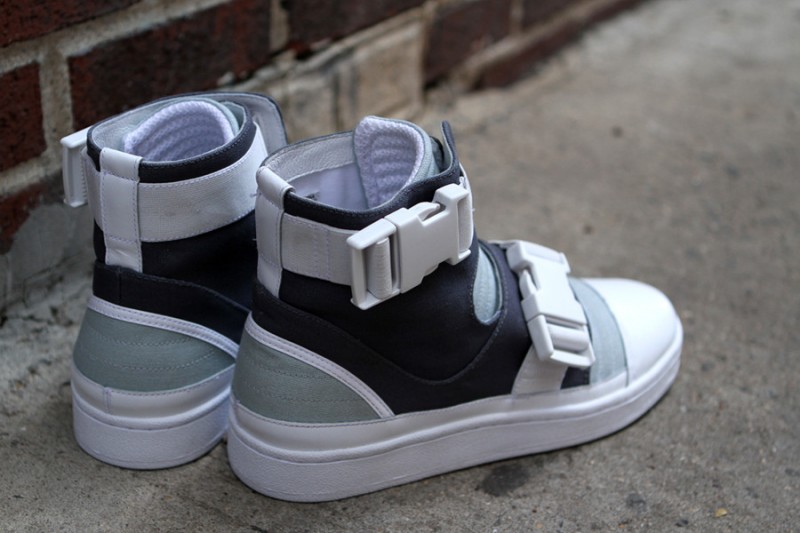 nike high tops with buckle