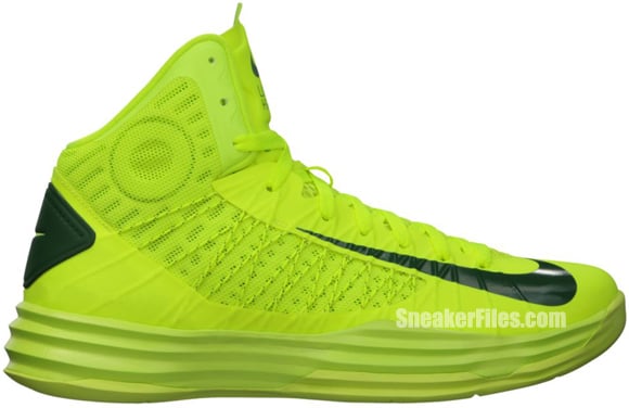 Nike Hyperdunk 'Volt/Gorge Green'