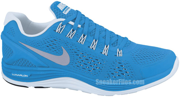 Nike Women's LunarGlide+ 4 'Blue Glow/Reflective Silver-Blue Tint'