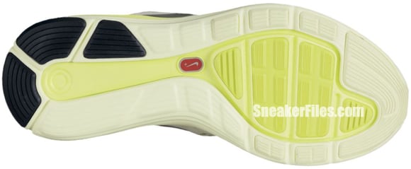 Nike Women's LunarGlide+ 4 'Summit White/Reflective Silver-Volt-Barely Volt'