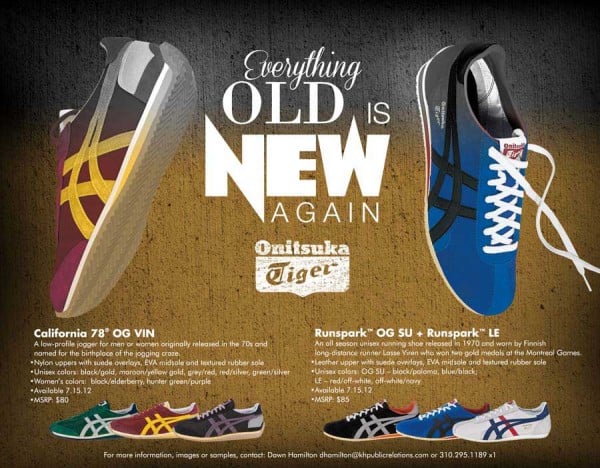 Onitsuka Tiger - Everything Old Is New 