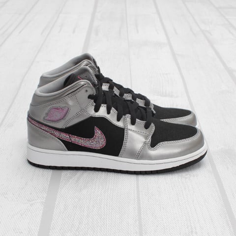 Air Jordan 1 Phat GS ‘Matte Silver/Berry’