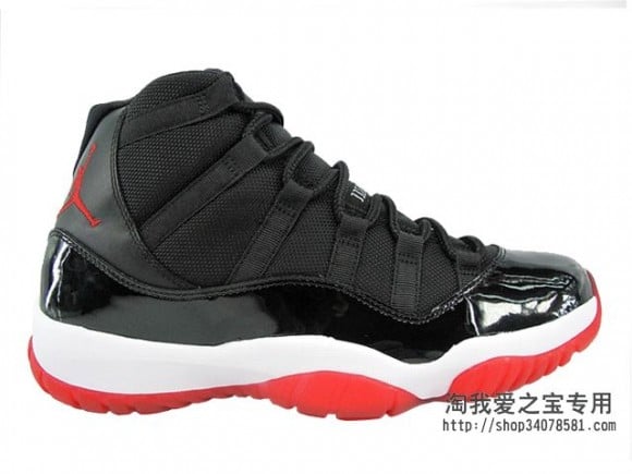 Air Jordan 11 'Black/Red' 2012 Retro