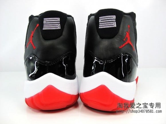 Air Jordan 11 'Black/Red' 2012 Retro