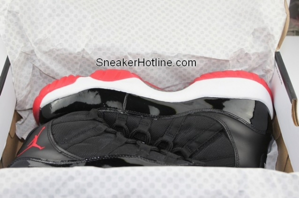 Air Jordan 11 ‘Black/Red’ 2012 Retro Packaging