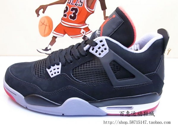 Air Jordan 4 'Black/Cement' 2012 Retro