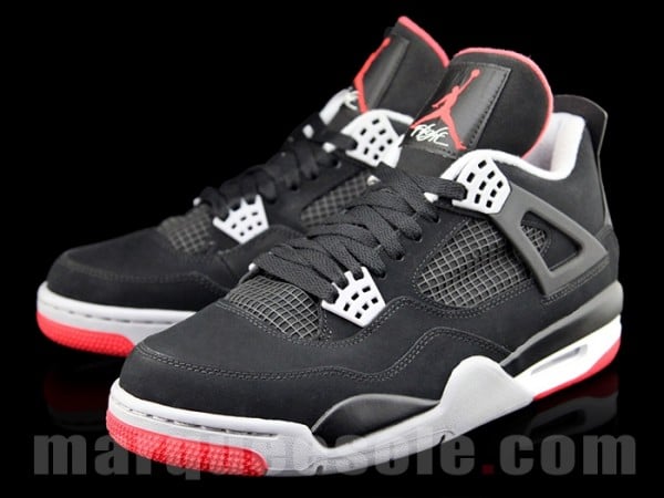 Air Jordan 4 'Black/Cement' - New Images