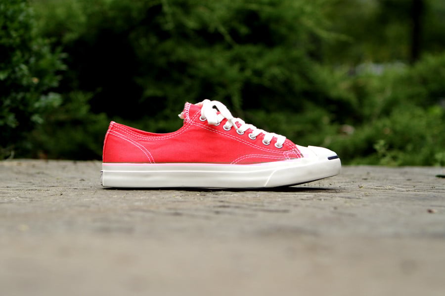 Converse Jack Purcell Garment Dye 'Red'