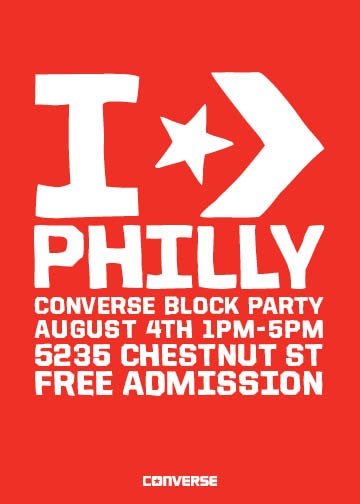 Converse Philadelphia Block Party and UBIQ Event