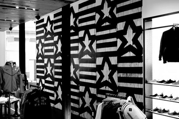 Haze 2012 Summer Olympics Installation at Nike's 21 Mercer