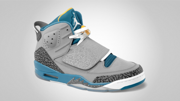 Jordan Son of Mars 'Stealth/White-Shaded Blue-University Gold' - Official Images