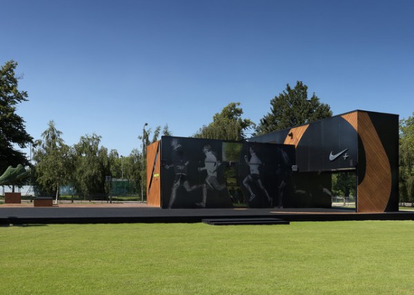 Nike+ FuelStation at Clapham Common, London