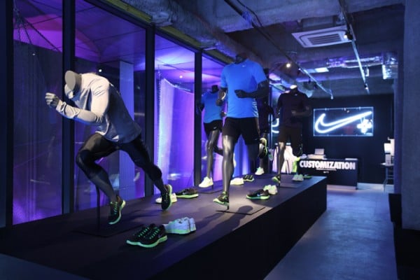 Nike+ Installation at Tokyo Ugokidase Station