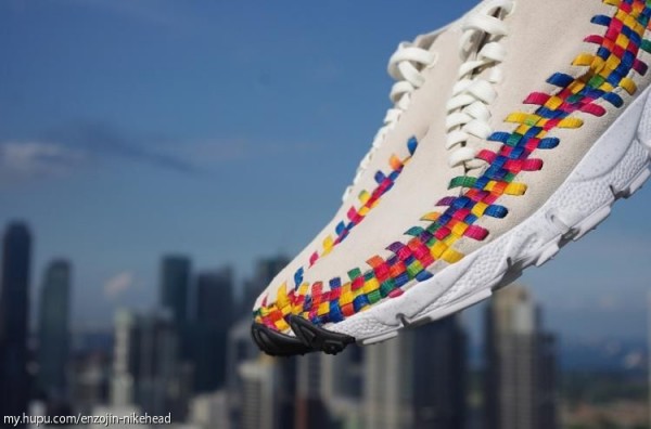 Nike Air Footscape Motion Woven Chukka Rainbow 'Beige' - New Images