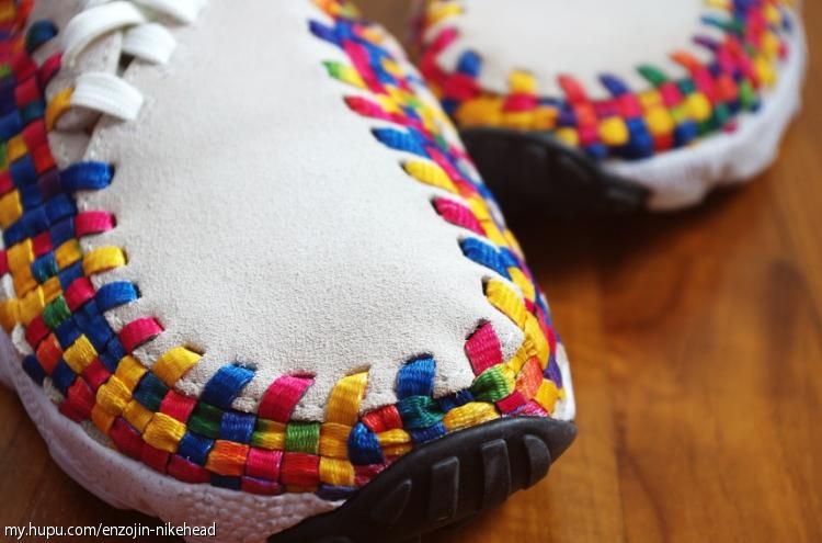 Nike Air Footscape Motion Woven Chukka Rainbow 'Beige' - Another Look