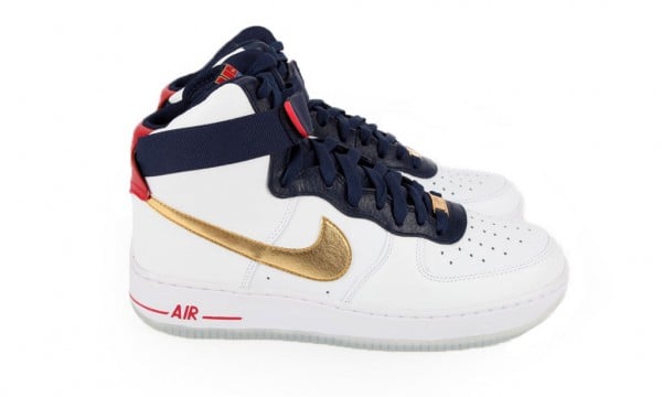Nike Air Force 1 Hi Premium ‘Olympic’ at Bodega
