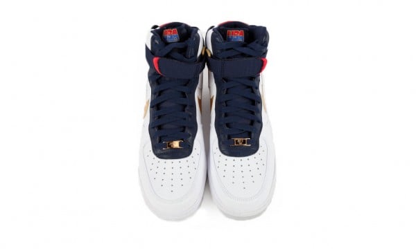 Nike Air Force 1 Hi Premium ‘Olympic’ at Bodega
